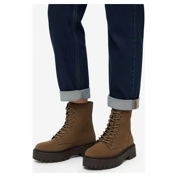 Pracovní obuv Kotníková obuv DeeZee CEO-HY13123-1 Hnědá 39