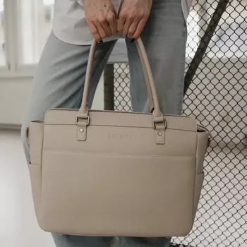 Kabelka Loulex Handbag Beige - fotobrašna (béžová)