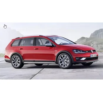 Nosič kol Příčníky Aurilis Edge Black pro VW Golf Alltrack 2015-2021 s podélníky