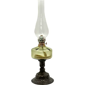 Petrolejová lampa Petrolejová lampa s cínovou nohou - lesní zelená | 87752