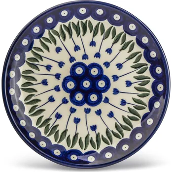 Talíř Dezertní talíř Ceramika Artystyczna Bolesławiec 17,5 cm - dek. 377ZX (druhá jakost)