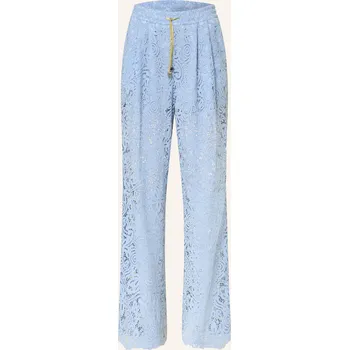 Dámské kalhoty Sem Per Lei Dámské Marlene Kalhoty S Galonovými Pruhy Z...