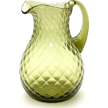 přísavka na sklo Džbán 2l - Káro - lesní zelená | 80515