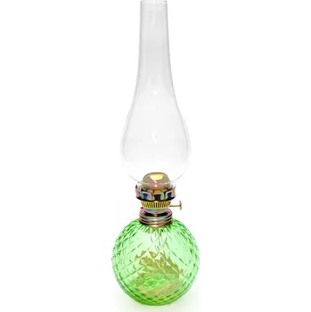 Petrolejová lampa Petrolejová lampa Vanesa - Káro - světle zelená | 78810