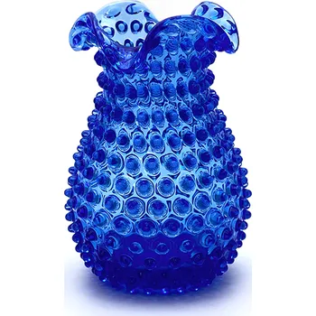Váza Váza 20cm - Hobnail - Ananas - modrá | 79775