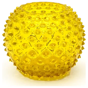 Váza Váza 12cm - Hobnail - Ananas - žlutá | 81474