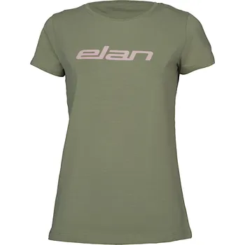 Dámské tričko T-SHIRT ELAN DEMO LGREEN W Barva: Zelená, Velikost: XL