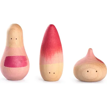 Dřevěná hračka Grapat Yay! dřevěné postavičky (3ks) Grapat