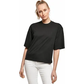 Organické oversize tričko Urban Classics se středně dlouhými rukávky Barva: Černá, Velikost: 5XL