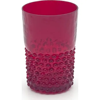 Sklenice Sklenice 0,2l - Hobnail - Ananas - granát | 82192