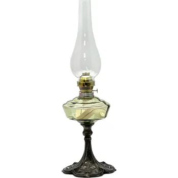 Petrolejová lampa Petrolejová lampa s cínovou nohou - lesní zelená | 87832