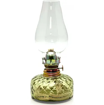Petrolejová lampa Petrolejová lampa Josefína - lesní zelená káro | 87671