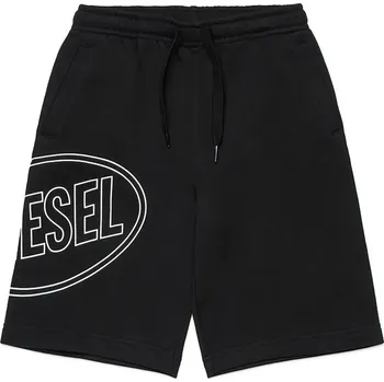 Pánské kraťasy Dětské bavlněné šortky Diesel PCIRCLE SHORT SHORTS J02676.0GEAD černá 99X, vel. 168