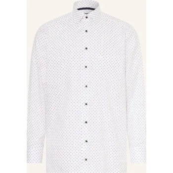 Pánská košile Olymp Pánská Košile Luxor Comfort Fit, bílá / černá, 45