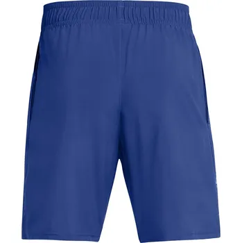 Pánské kraťasy Pánské sportovní kraťasy Under Armour TECH WOVEN WORDMARK SHORTS modré 1383356-432 - L | UK 12 | US 13