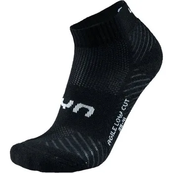 Pánské ponožky Ponožky UYN AGILE SNEAKER LOW CUT 2 PÁRY - černá 45/47