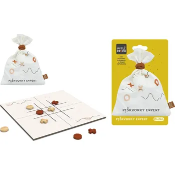 Desková hra efko Pytlíczech Piškvorky EXPERT - logická hra do kapsy