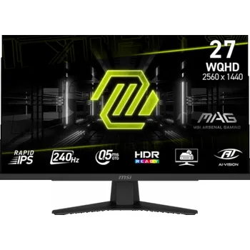 Počítačové příslušenství MSI MAG/274QF X24/27"/IPS/QHD/240Hz/0,5ms/Černá/3R