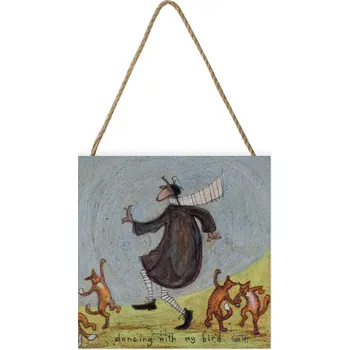 Obraz Dřevěný obraz Sam Toft - Dancing With My Bird