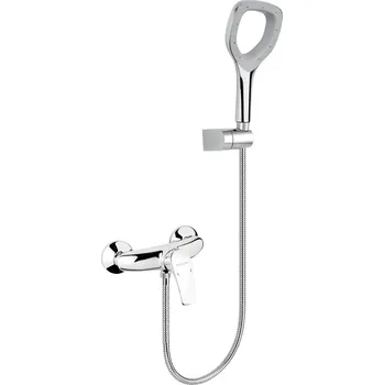 Vodovodní baterie Sprchová nástěnná baterie s příslušenstvím Metalia ECO+chrom