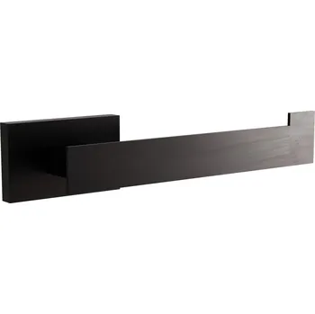 Držák na ručník Rea Oste, koupelnový držák na papír, černá matná, REA-88049