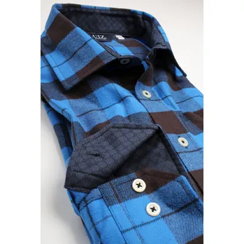 LUIZ Pánská flanelová košile Nikolas 181 Velikost: 41