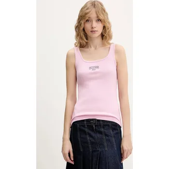 Top Guess Jeans W6RP20.KA0H1 růžová 30X, vel. M