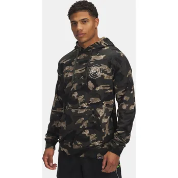 Pánská mikina Pánská mikina Under Armour Pjt Rck AOP Terry HD 1389951-310 Zelená SM