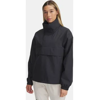 Pánská casual bunda Dámská bunda Under Armour UA Cloudstrike Anorak 1388822-016 Šedá SM