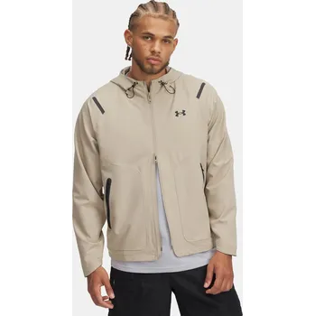 Pánská casual bunda Pánská bunda Under Armour UA Unstoppable Jacket LC 1389354-299 Hnědá SM