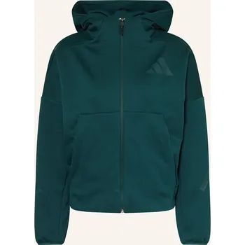 Dámská mikina Adidas Dámská Mikinová Bunda Z.N.E., petrolejová, 32