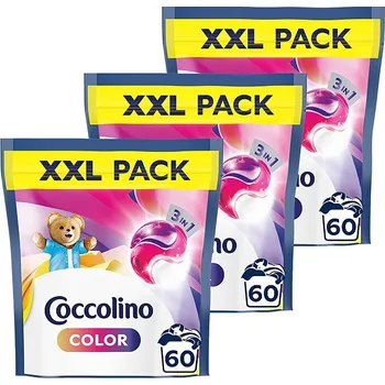 Kapsle na praní COCCOLINO Color 3× 60 ks