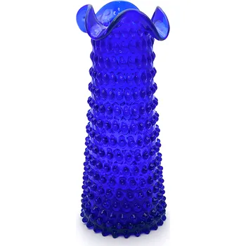 Váza Váza 29cm - Hobnail - Ananas - tmavě modrá | 79455
