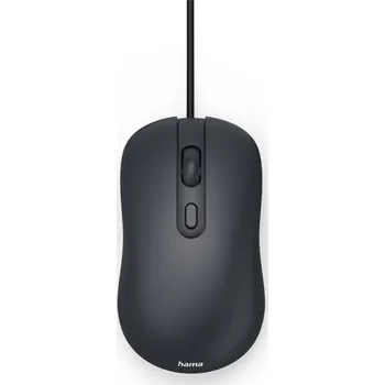 Myš Hama kabelová optická myš CM-200, tichá, černá