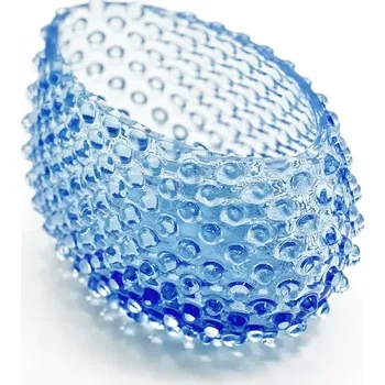 Váza Váza - Mísa lodička velká - Ananas - Hobnail - světle modrá | 118521