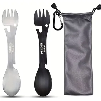 Outdoor vaření OEM Multifunkční EDC příbor pro kempování - Outdoor Survival 5-in-1