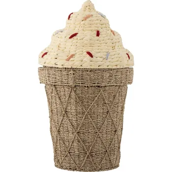 úložný prostor na hračky Bloomingville Úložný koš z přírodních vláken Cillie 72 cm