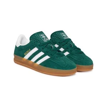 Pánské tenisky Sneakersy adidas Gazelle Indoor IH9134 Zelená 33_5