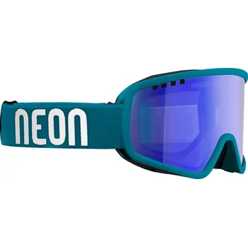 NEON SKI GOGGLES FORCE PETROLEUM BLUE MIRROR S2