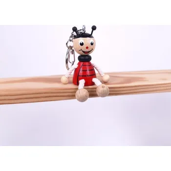 BERUŠKA – ručně malovaná dřevěná klíčenka