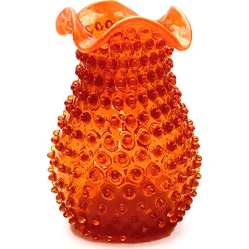 Váza Váza 20cm - Hobnail - Ananas - oranžová | 81493