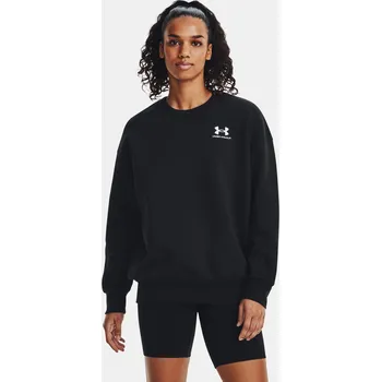 Dámská mikina Dámská mikina Under Armour Essential Flc OS Crew 1379475-001 Černá LG