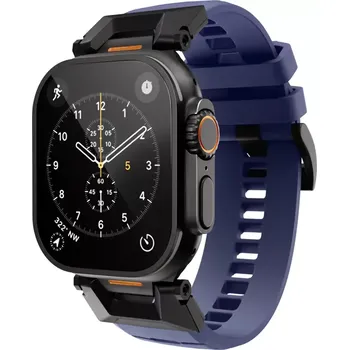 Sportovní měřič Epico FKM Rubber Pro Apple Watch 42/44/45/46/49mm Blue 63318101600002