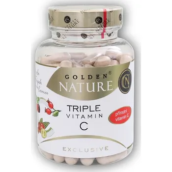 Exclusive triple přírodní vitamín C 100 kapslí