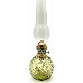 Petrolejová lampa Petrolejová lampa Vanesa - Káro - lesní zelená | 84439