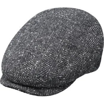 Čepice Fiebig - Headwear since 1903 Pánská zimní šedá bekovka - Fiebig Velikost: 60 cm