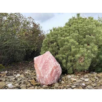 Zahradní dekorace ZahradniDekorace Velké energetické kameny - výběrový růženín, 19,5 kg