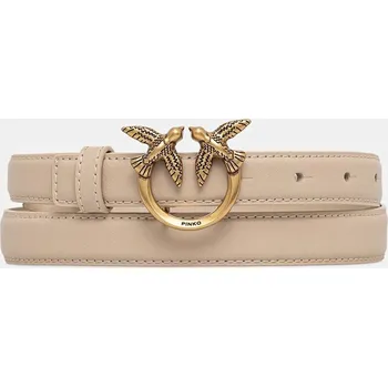 Opasek Kožený pásek Pinko 100143.A0F1 béžová 08A, vel. M