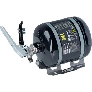 Hasicí přístroj OMP CMSST6 mechanický hasicí přístroj sedan steel 3kg s FIA, černá