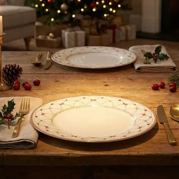 Talíř Vánoční talíř EASY LIFE 26,5 cm